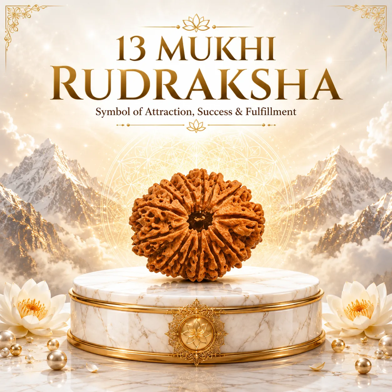13 Mukhi Rudraksha
