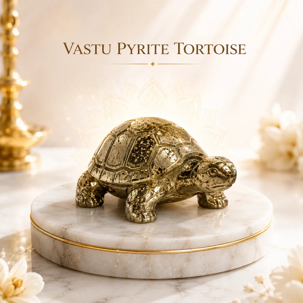 Vastu Pyrite Tortoise
