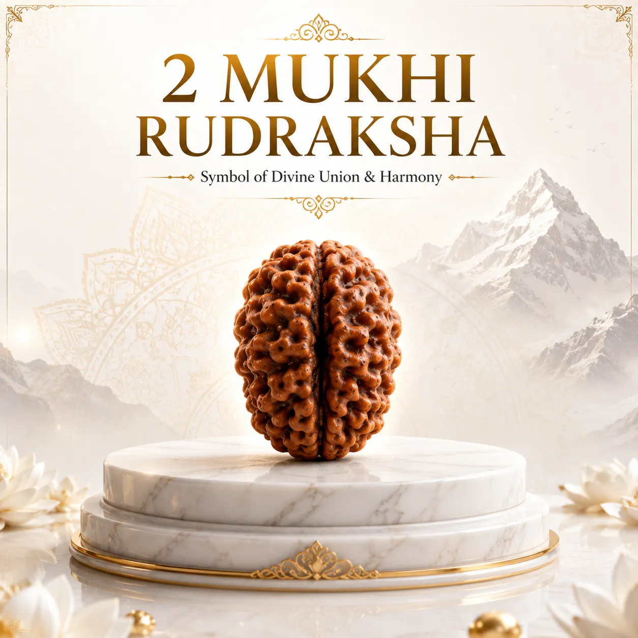 2 Mukhi Rudraksha