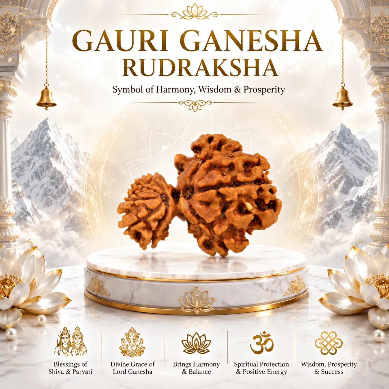 Gauri Ganesh Rudraksha