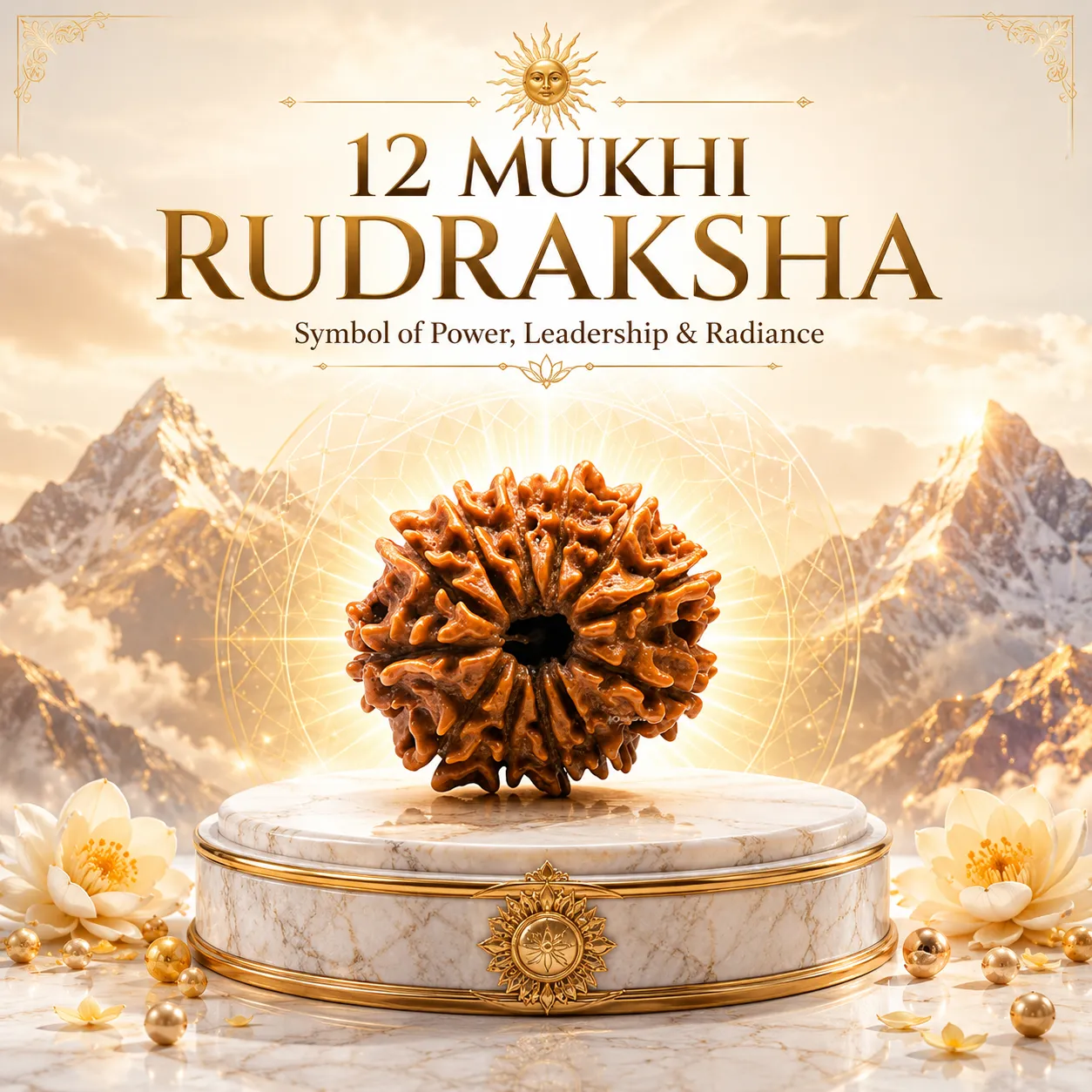 12 Mukhi Rudraksha