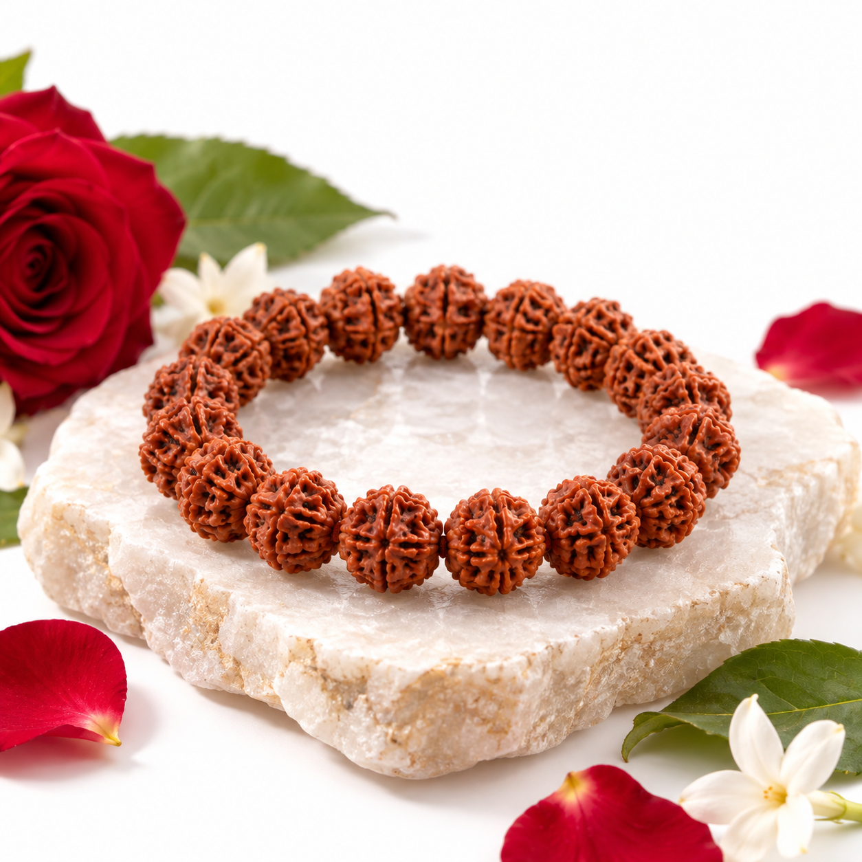 Ujjain Siddh 5 Mukhi Rudraksh Bracelet